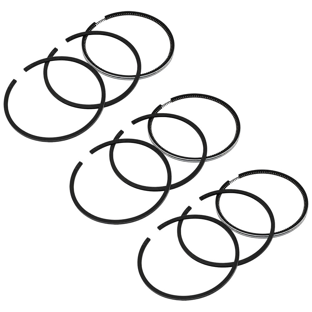 (3) Standard Piston Ring Sets Fits Ford/New Holland Replaces 73402240