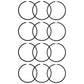 (4) Standard Piston Ring Sets Fits Ford/New Holland Replaces 73402240