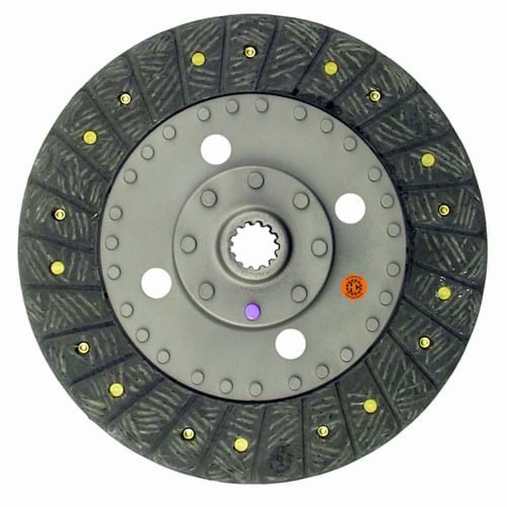 F400160 9-1/2" Transmission Disc, Woven, w/ 15/16" 13 Spline Hub - Fits Ford