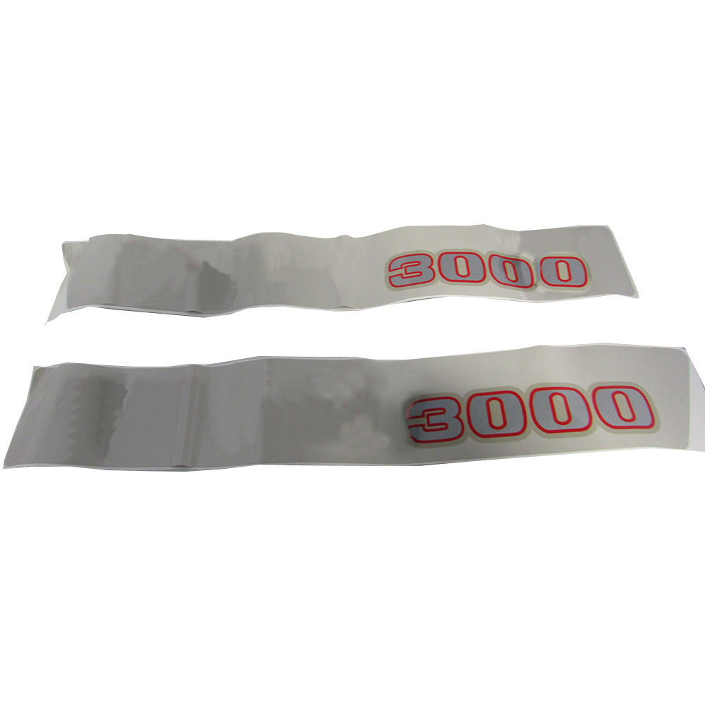 HKFD3000A Hood Decal Set Fits Ford 3000 1965-1968 3-cyl