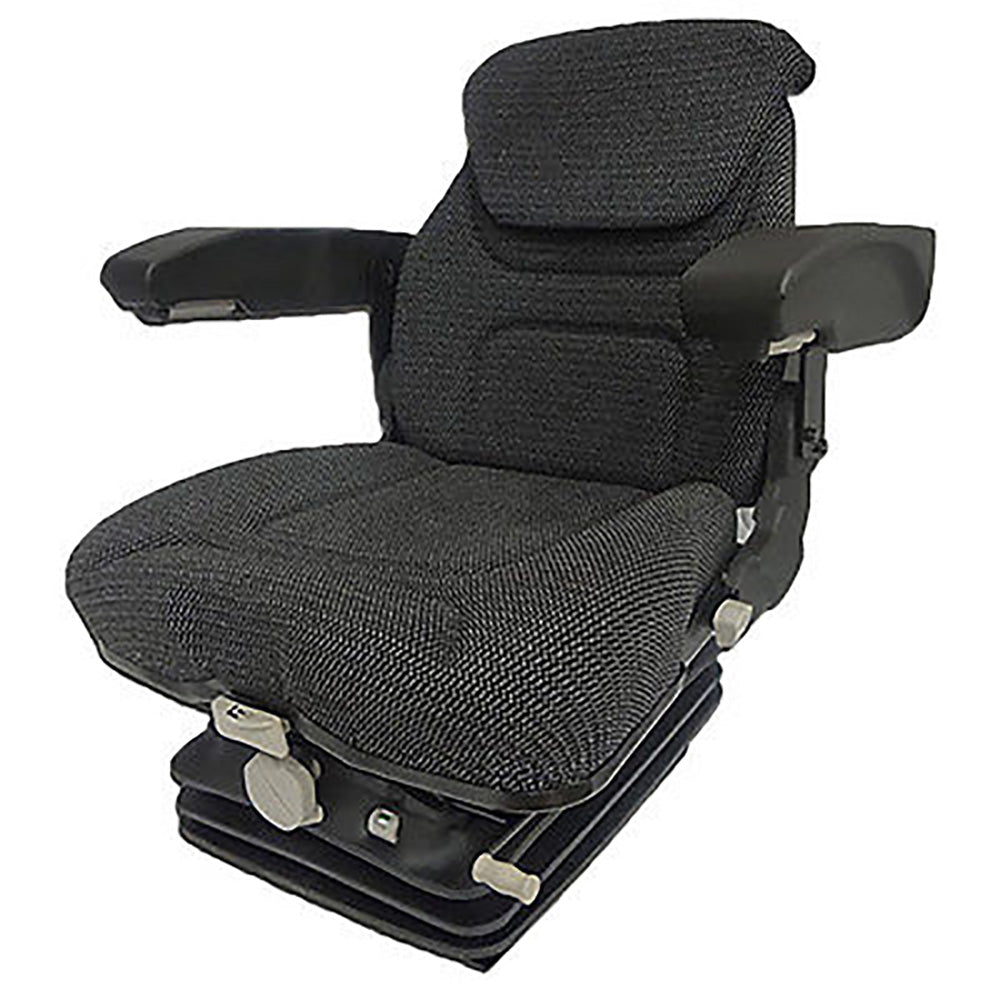 FAM1270 Fabric Tractor Seat Assembly Kit w/ Arms