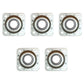 Qty 5: Flanged Disc Bearing Fits Ford/New Holland Replaces FD209RJA_x5