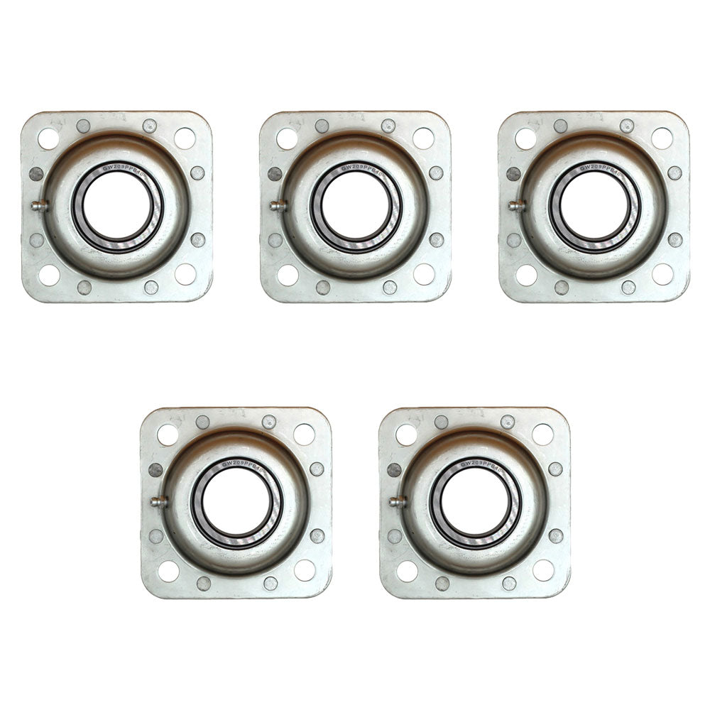 Qty 5: Flanged Disc Bearing Fits Universal Products Replaces FD209RJA