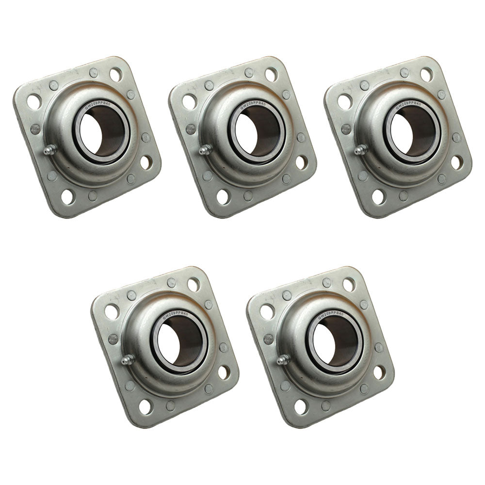 Qty 5: Flanged Disc Bearing Fits Riverside Tractor Replaces FD209RA