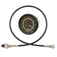 Black Tachometer w/ Cable Fits Ford/New Holland Replaces 84220735