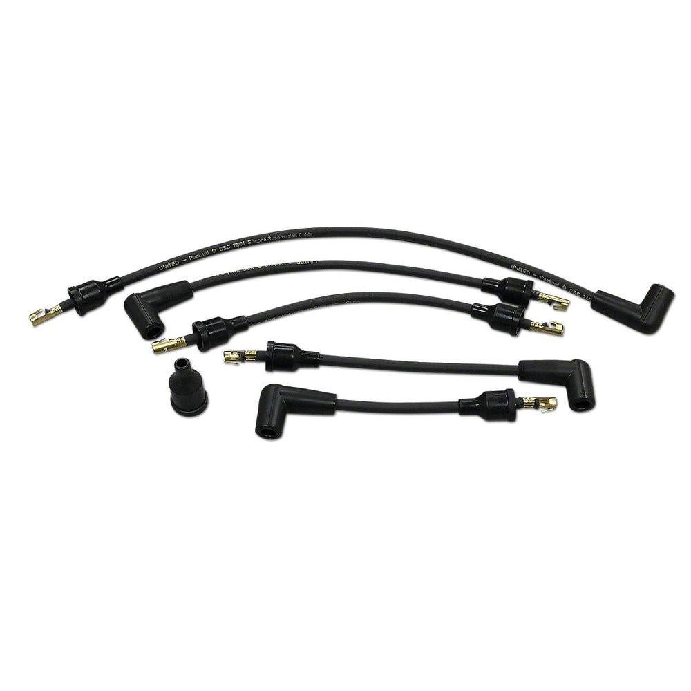 FDS4315 Spark Plug Wiring Set with 90 degree boots, 4-cyl. Fits Ford