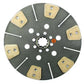 FE550DA 13" Transmission Disc, 6 Pad, w/ 1-3/4" 10 Spline Hub - Fits New Holland