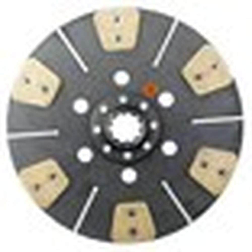 FE550DA 13" Transmission Disc, 6 Pad, w/ 1-3/4" 10 Spline Hub - Fits New Holland