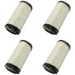 Qty 4: Outer Air Filter Fits Club Car Replaces 102558201