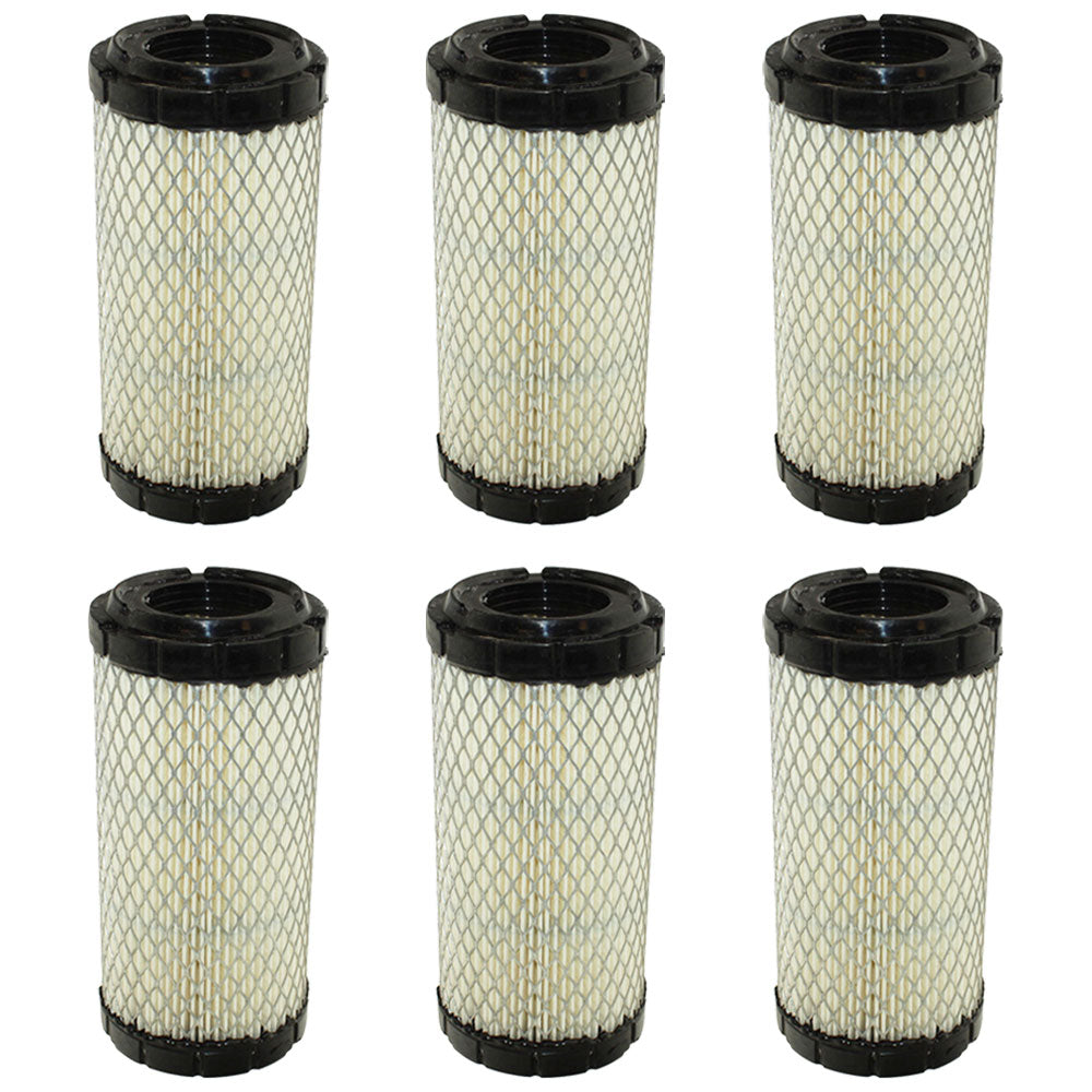 Qty 6: Outer Air Filter Fits Exmark Replaces 11013-1290