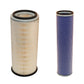 Inner & Outer Air Filter Set D1NN9R500A D9NN9601AA Fits Ford New Holland 550 555