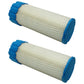 Qty 2: Air Filter Fits John Deere Replaces AUC13456