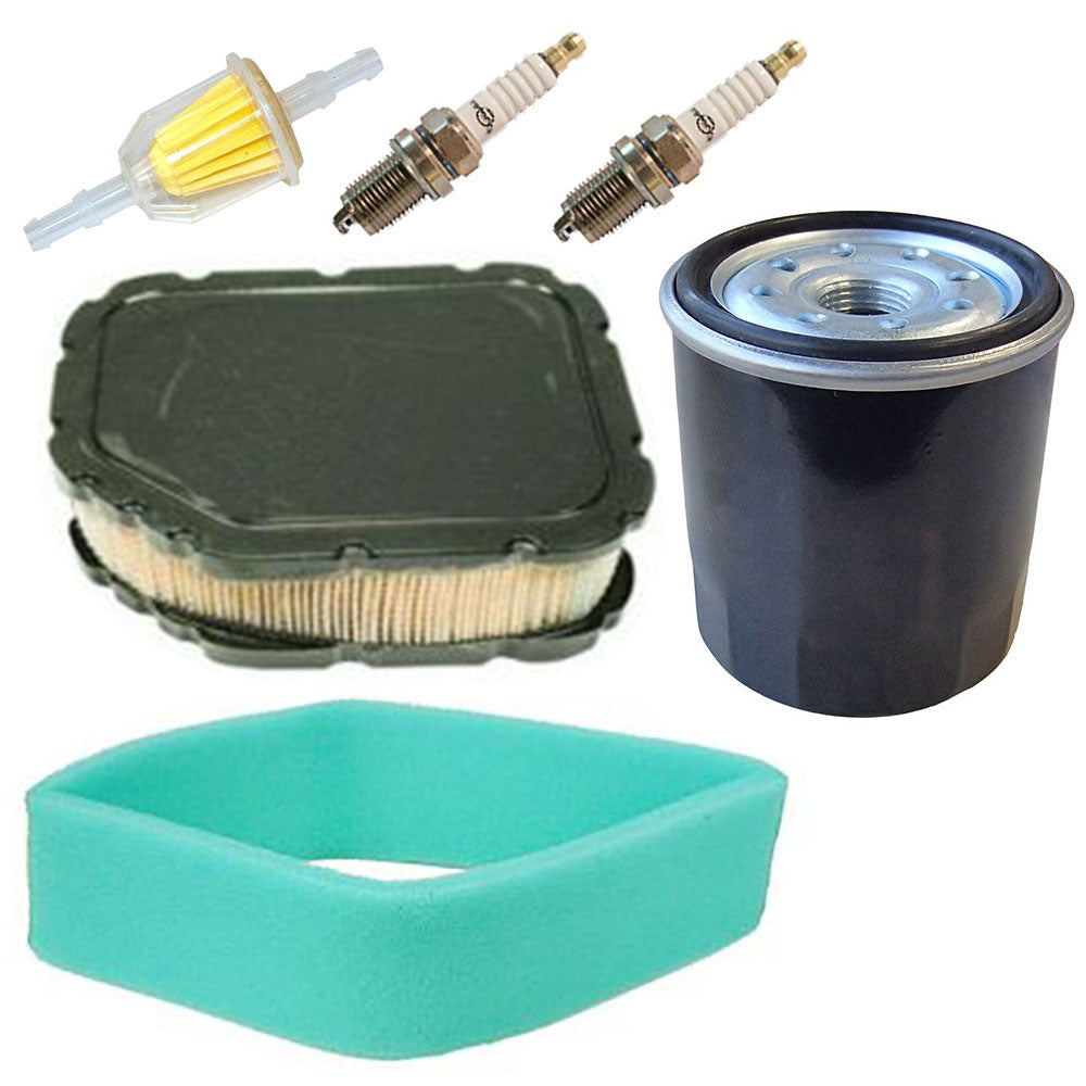 Spark Plugs Filters Kit 98019 Fits Toro LX500 GT2100 GT2200 with SV710 - SV740