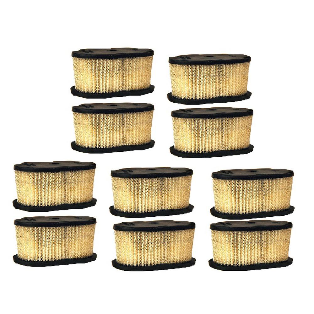 10Pk Air Filter Fits Briggs and Stratton 4207 498596 5059 5059H 5059K 690610 697