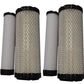 Qty 2: Inner & Outer Air Filter Set
 Fits Bobcat Replaces 4114746-SET
