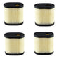 (4) Air Filters Fits Sears Fits Craftsman 33331 Mower With 5.5 HP Engine 4 Cycle