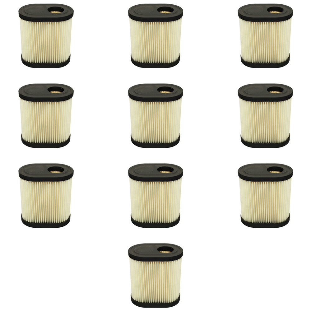 Qty 10: Air Filter
 Fits Toro Replaces 30-031