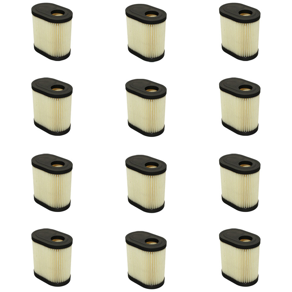Qty 12: Air Filter
 Fits Tecumseh Replaces 36905
