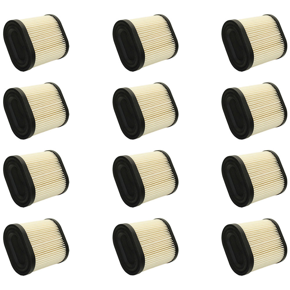 Qty 12: Air Filter
 Fits Tecumseh Replaces 36905