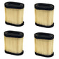 (4) Air Filters Fits Sears Fits Craftsman 33331 Mower With 5.5 HP Engine 4 Cycle