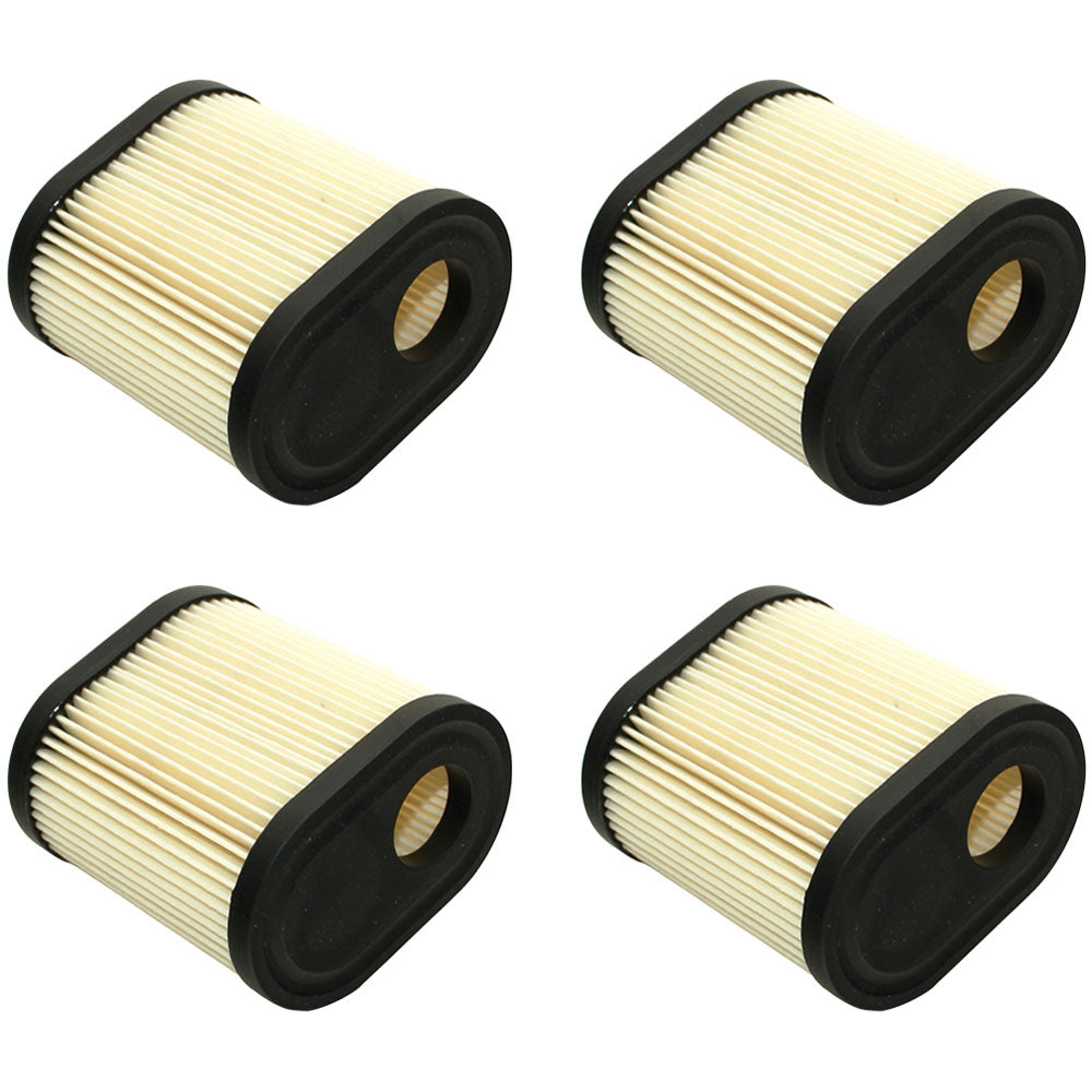 Set of 4 Air Filters Fits Tecumseh 36905 Fits Toro Fits Lawnboy Fits Craftsman