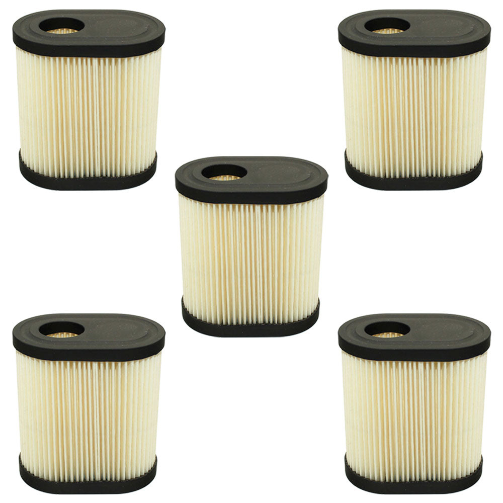 Qty 5: Air Filter
 Fits Toro Replaces 30-031