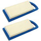 Qty 2: Air Filter Fits Briggs & Stratton Replaces 4206