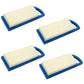 Qty 4: Air Filter Fits MTD Replaces 4206