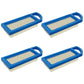 Qty 4: Air Filter Fits MTD Replaces 4206