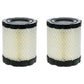 Qty 2: Air Filter Fits Gravely Replaces 21551500