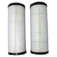 2PK Air Filter Fits Kubota Replaces R1411-42270