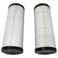 2PK Air Filter Fits Kubota Replaces R1411-42270