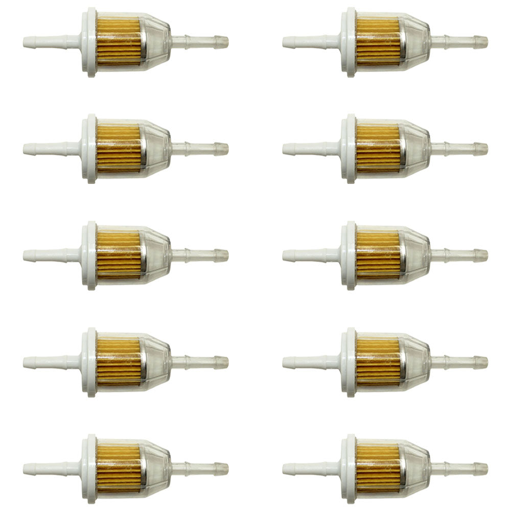Qty 10: Fuel Filters Fits Gravely Replaces 21410800