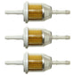 Qty. 3 Fuel Filters Fits Dixie Chopper Replaces 40222