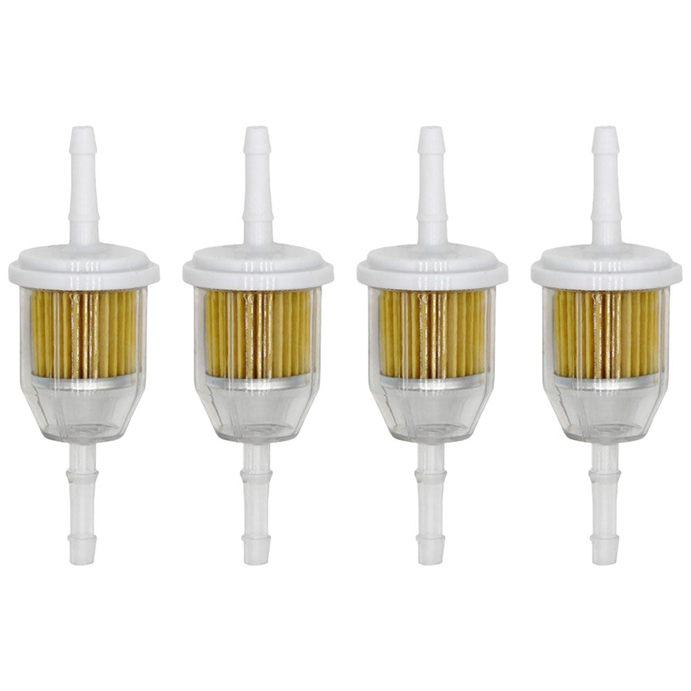 Qty 4: Fuel Filters Fits Massey Ferguson Replaces 522066M1