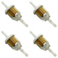 Qty 4: Fuel Filters Fits Toro Replaces 71-5960