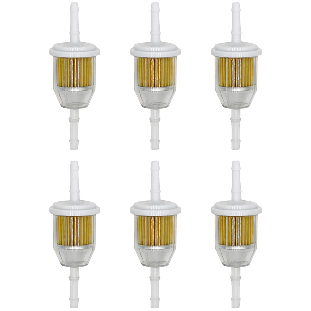 Qty. 6 Fuel Filters Fits Exmark Replaces 1-303197