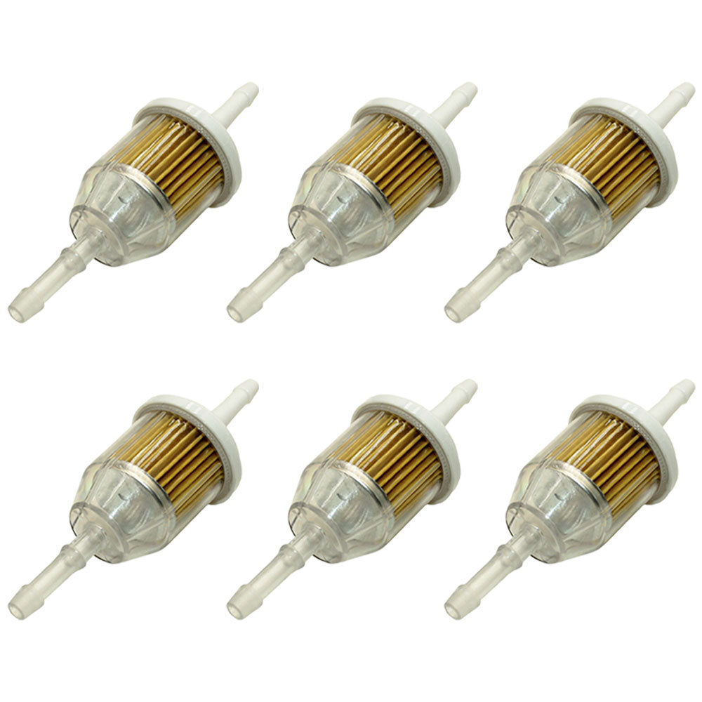 Qty. 6 Fuel Filters Fits Gravely Replaces 21410800