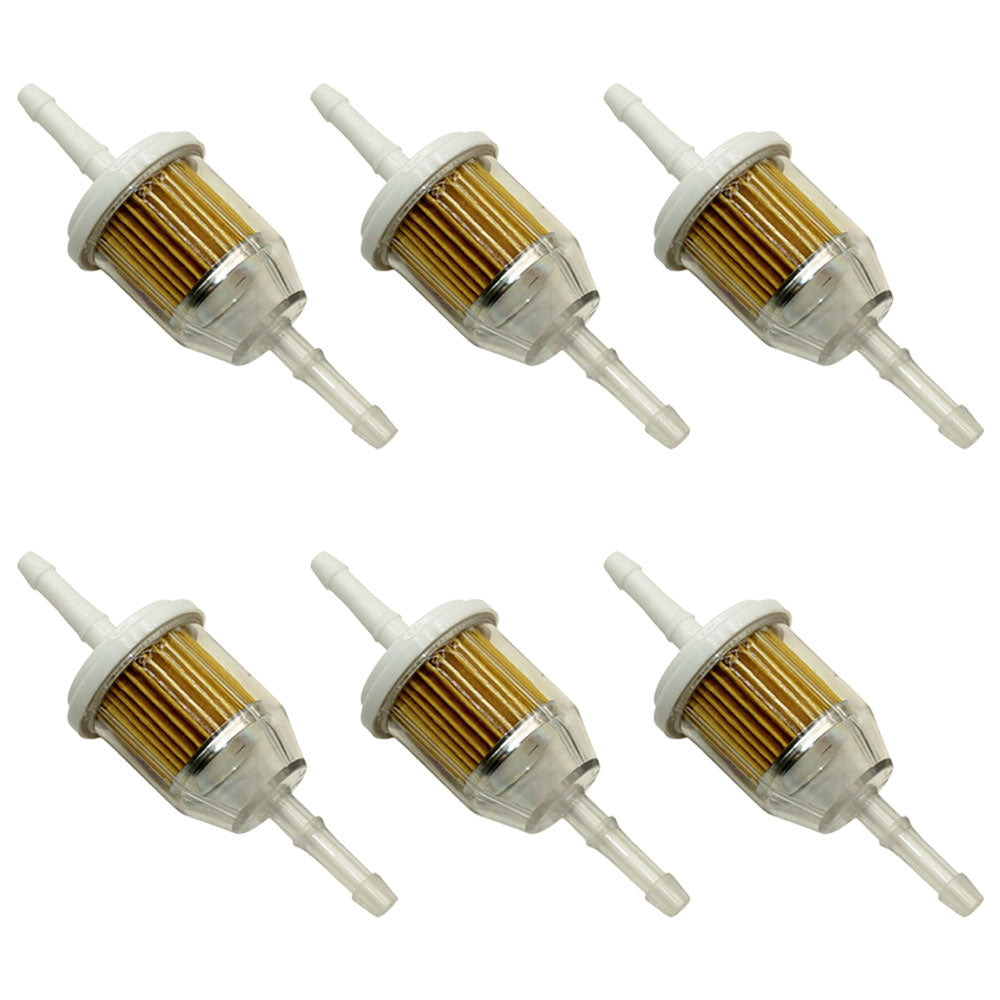Qty. 6 Fuel Filters Fits Kubota Replaces E7187-82150