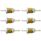 Qty. 6 Fuel Filters Fits Kubota Replaces E7187-82150