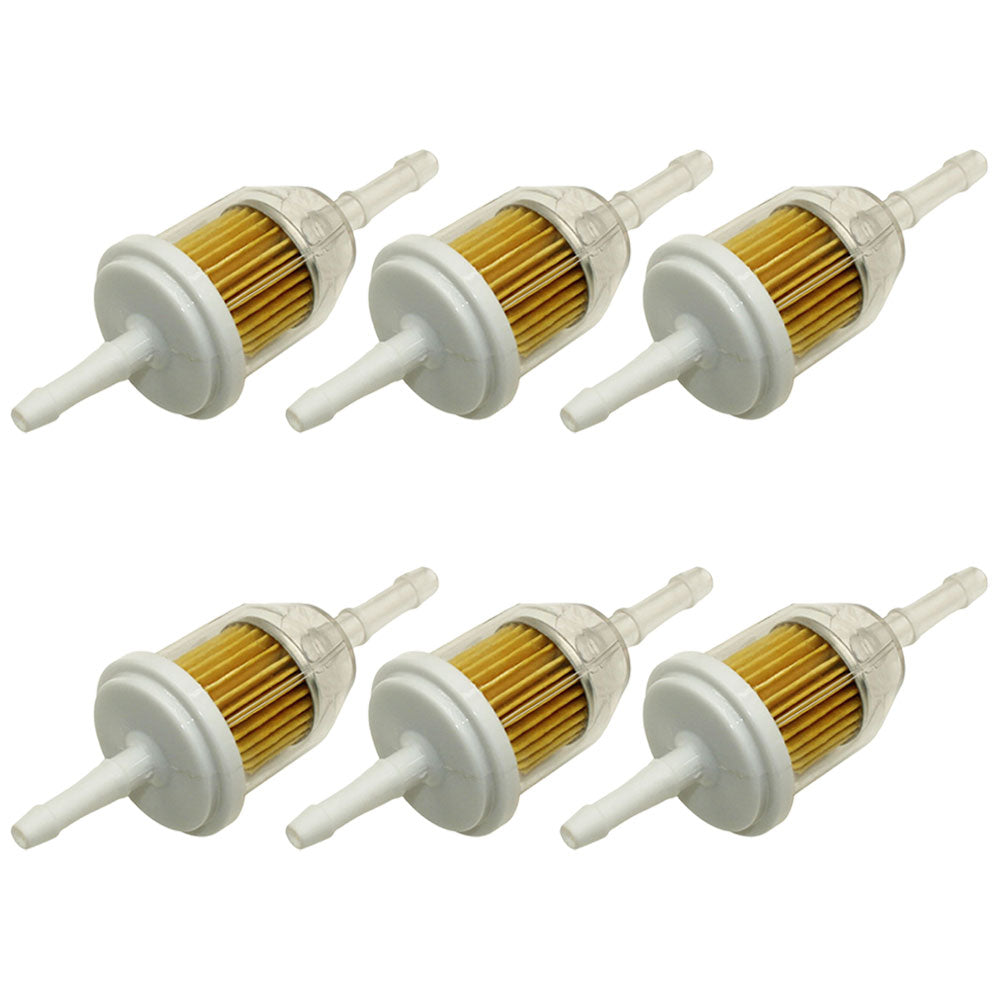 Qty. 6 Fuel Filters Fits MTD Replaces KH-25-050-22-S1
