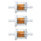 Qty 3: Fuel Filter Fits Briggs and Stratton Replaces 4129