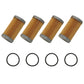 Qty. 4: Fuel Filters
 Fits John Deere Replaces AM879317