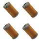 Qty. 4: Fuel Filters
 Fits John Deere Replaces AM879317