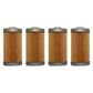 Qty. 4: Fuel Filters
 Fits John Deere Replaces AM879317