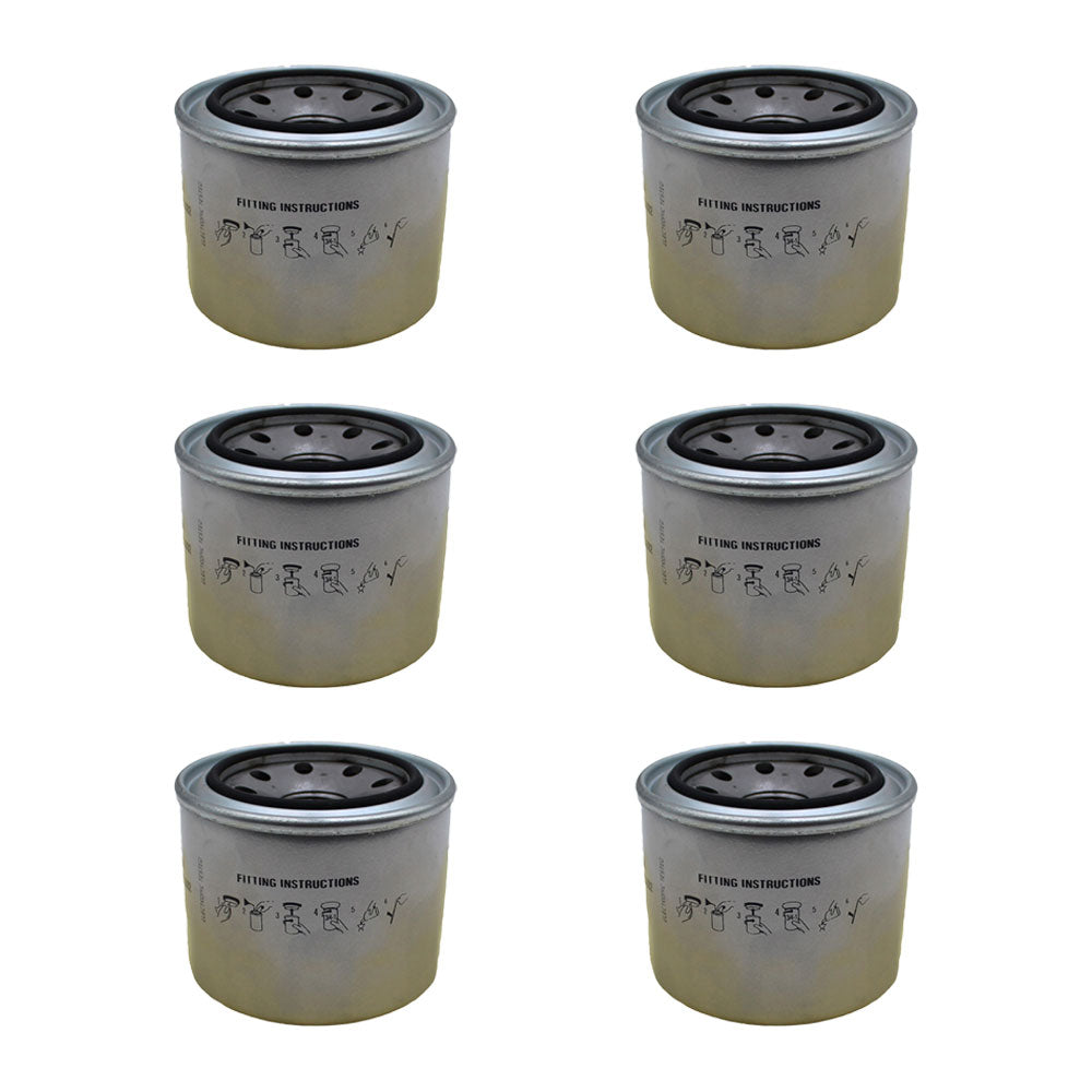 Qty 6: Oil Filter Fits Caterpillar Replaces 1146853