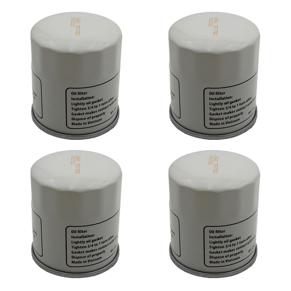 4 PACK OIL TRANSMISSION FILTER REPL HYDRO GEAR 52114 Fits Exmark SCAG HUSTLER GR