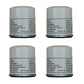 Qty 4: Transmission Filters Fits BUSH HOG Replaces 50052929
