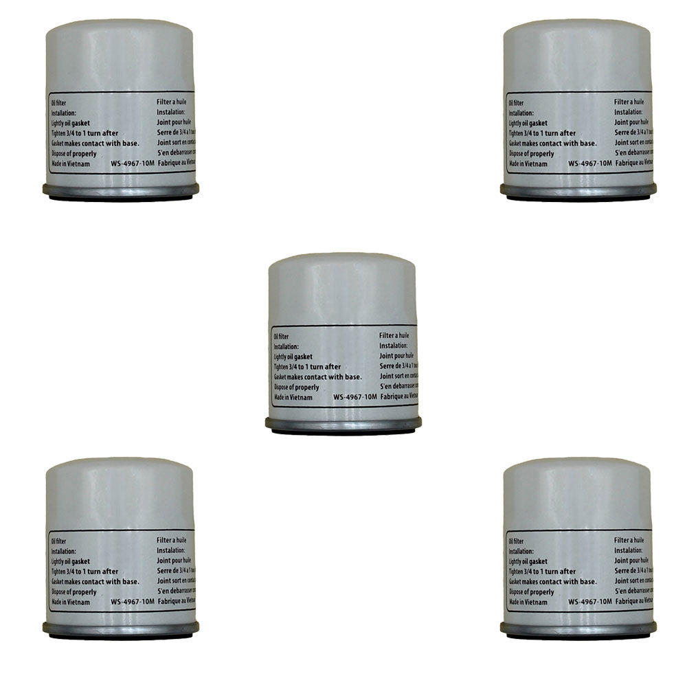 Qty 5: Transmission Filters Fits Ariens Replaces 21545100