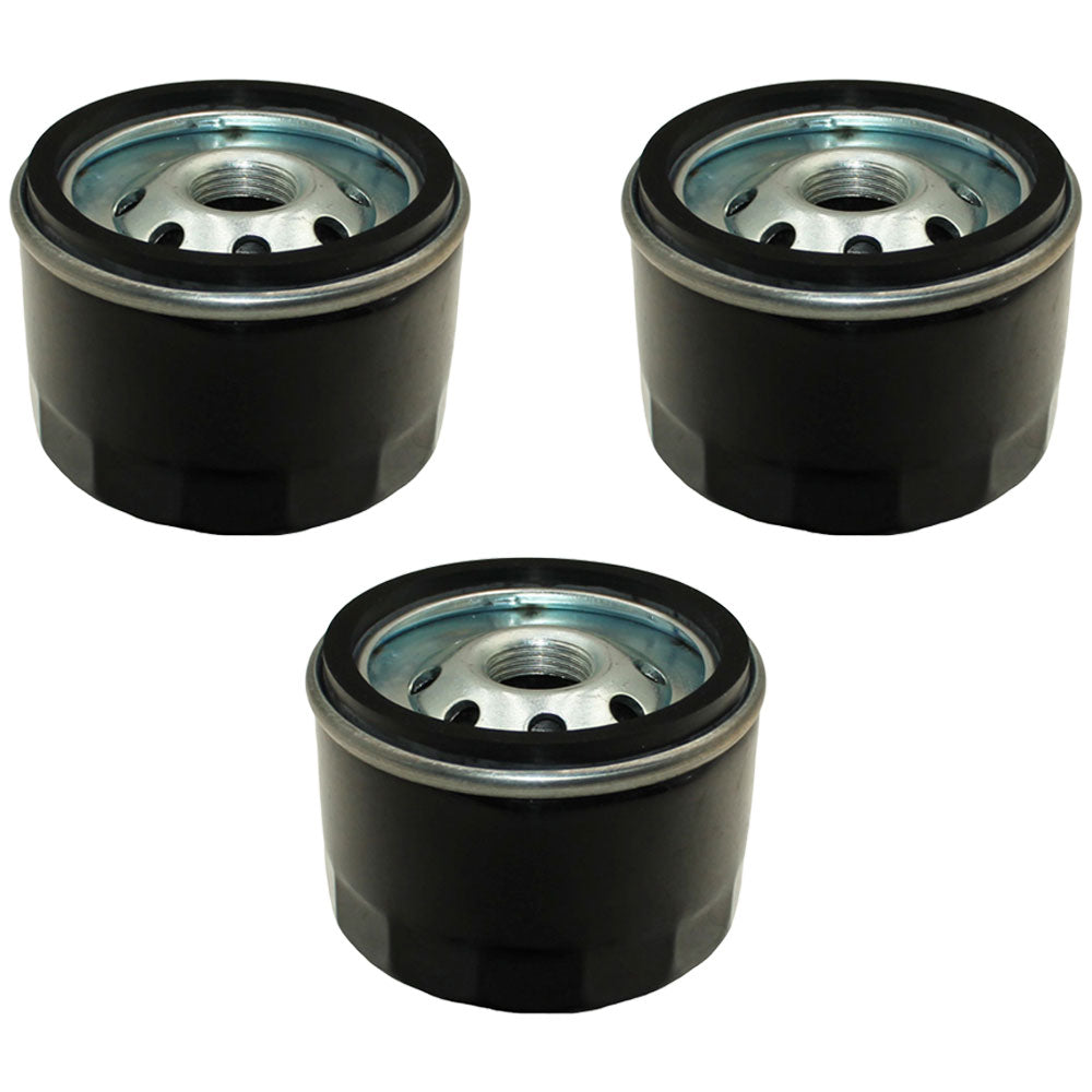 3PK Oil Filter Replacement for B&S 492932 492932S 492056 5049 5076 695396 6968